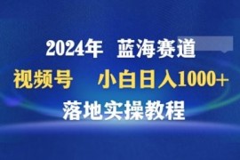 2024年视频号蓝海赛道百家讲坛,小白日入1000,落地实操教程
